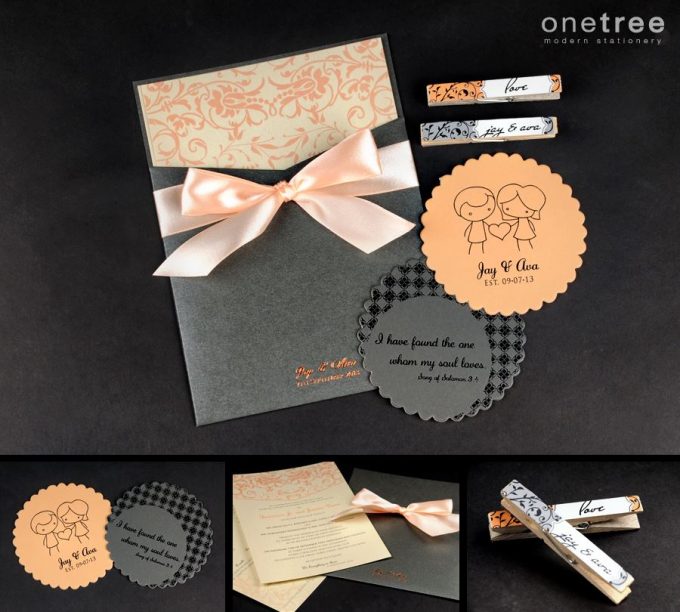 One Tree Wedding Stationery